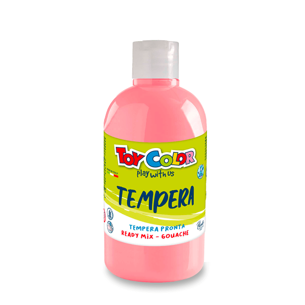 Toy Color Temperová barva Ready Tempera 500ml - růžová