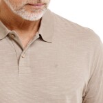 Bushman Pánské polo tričko Keith II, pískově hnědé XXL