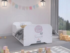 DumDekorace Nádherná dětská postel 140 x 70 cm s roztomilým medvídkem