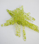 Cake star Akrylatové tyčky na nanuk zelené 2 s třpytkami délka 11,5cm (10ks)
