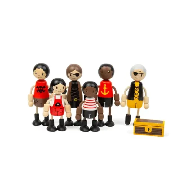 BIGJIGS TOYS Postavičky Piráti
