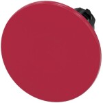 Siemens 3SU10001CD200AA0 3SU1000-1CD20-0AA0 hřibové tlačítko plastový přední prstenec tlačítko černá, červená 1 ks