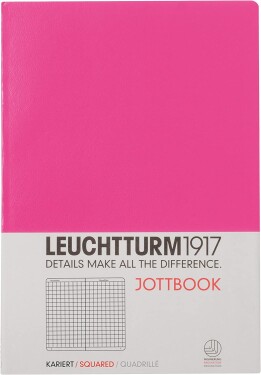 LEUCHTTURM1917 JOTTBOOK POCKET (A6), linky, Pink 341554