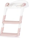 CHIPOLINO Záchodové prkénko se žebříkem Kiddy Pink (STPKI0263PI)