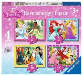 Ravensburger Disney: Princezny 4 v 1