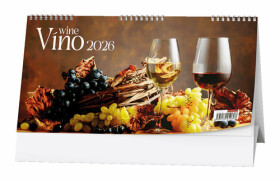 Víno 2026 - stolní kalendář