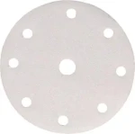 Makita P-37851 / Brusný papír na dřevo | kov | kámen / Zrnitost K80 / Průměr 150 mm / 9 otvorů / 10 ks (P-37851)