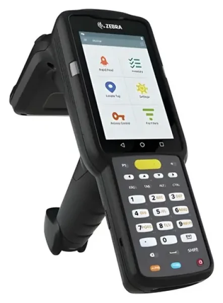 ZEBRA MC3330xR UHF RFID Gun 29 kláves / Terminál / RFID čtečka UHF / 2D imager SE4770 / 4GB RAM / 32GB (MC333U-GJ2EG4EU-1SKT)