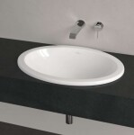 VILLEROY & BOCH - Loop&Friends Umyvadlo zápustné, 66x47 cm, s přepadem, CeramicPlus, alpská bílá 4A6300R1