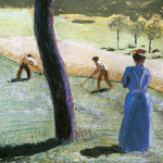 Nástěnný poznámkový kalendář 2026 NOTIQUE - Edgar Degas, 30 x 30 cm