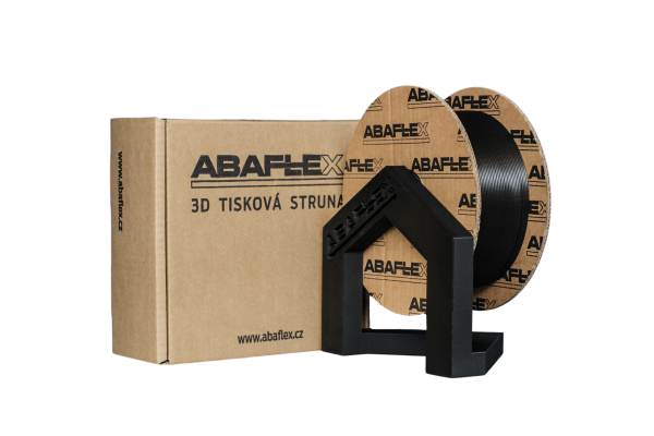 ABAFLEX PLA černá 750g Abaflex, 1,75 mm