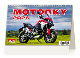 Stolní kalendář 2026 Helma - Motorky ČR/SR