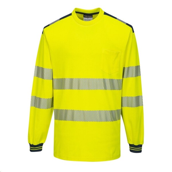 Triko PW3 Hi-Vis žluto-modré Portwest M žluto-modré