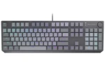 Rozbaleno - Endorfy Thock V2 CZ šedá / Herní klávesnice / Drátová / Endorfy Red / USB / CZ layout / 104 kláves / rozbaleno (EY5C015.Rozbaleno)