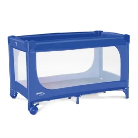 Asalvo BETSI cestovní postýlka s unikátním systémem skládání ULTRA-FAST, blue (AS23100)