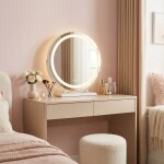 REA - Zrcadlo LED MAKE-UP White 40 cm HOM-12019