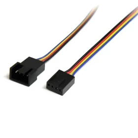 StarTech napájecí kabel pro ventilátor (Molex 4-pin) / Prodlužovací kabel / 30,5 cm (FAN4EXT12)