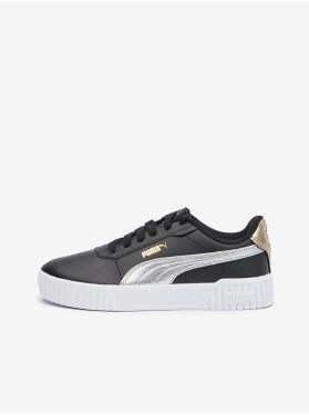 Černé dámské kožené tenisky Puma Carina 2.0 Metallic Shine dámské