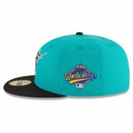 New Era Pánská kšiltovka Miami Marlins MLB Florida Marlins 1997 World Series Cooperstown 59FIFTY Fitted Teal Velikost: 7 5/8