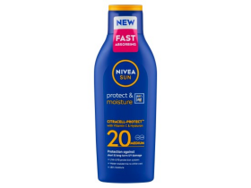 Nivea Sun Protect & Moisture Hydratační mléko na opalování SPF 20 200 ml