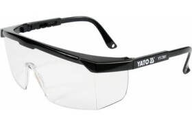 YATO Ochranné brýle čiré typ 9844 / Optická třída 1 / Typ filtru 2C / Polykarbonát / Evropský standart EN 166 (YT-7361)