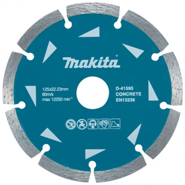 Makita D-41595 Řezný segmentový diamantový kotouč 125x22.23mm (D-41595)