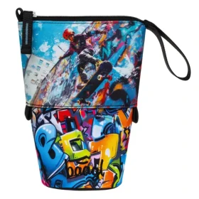 BAAGL Školní penál Pastelkovník Skatepark GRS (A-35454)