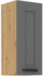 Horní skříňka Luna 30 G-72 1F Barva korpusu: Dub artisan, Barva dvířek: Dust Grey