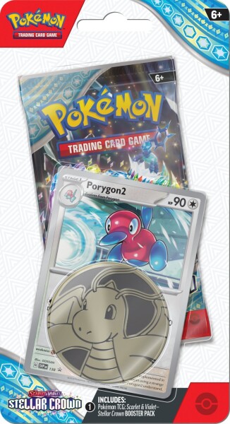 Pokémon TCG: SV07 Stellar Crown - Checklane Blister