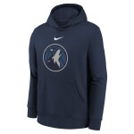 Nike Dětská mikina Minnesota Timberwolves NBA Logo Club Hoodie Navy (YOUTH)