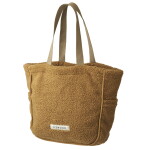 LIEWOOD Taška z recyklovaného polyesteru Reed Tote Golden Caramel, hnědá barva, textil