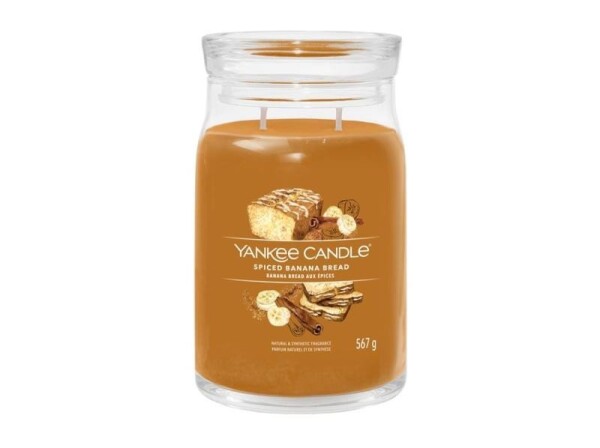 YANKEE CANDLE Spiced Banana Bread 567g (Signature