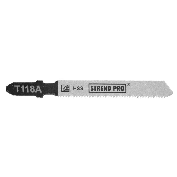 STREND PRO 226544 List do přímočaré pily, na kov, T-stopka, HSS, 55 x 1,0mm, 21TPI, 5ks