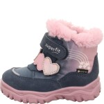 Dívčí zimní boty HUSKY+ Blue/Pink Superfit 1-006061-8000 - 29