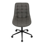 Pracovní židle, výškově nastavitelná, šedá látka, KA-V3120 GREY3