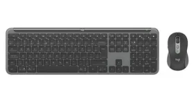 Logitech Slim Combo MK950 Business grafit / Sada klávesnice s myší / US International (920-012508)