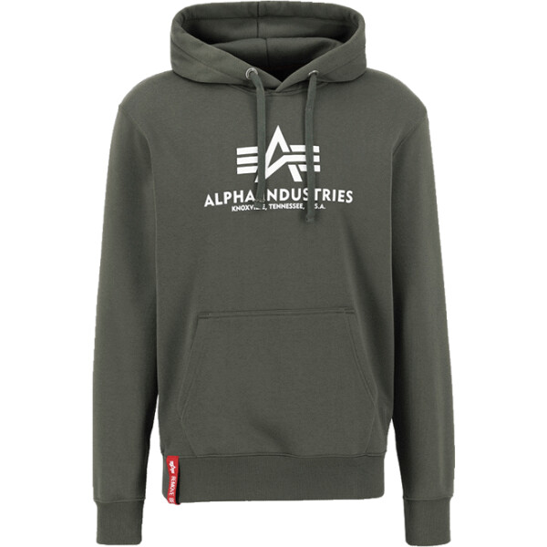 Alpha Industries Mikina Basic Hoody dark olive XXL