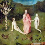 Nástěnný poznámkový kalendář 2026 NOTIQUE - Hieronymus Bosch, 30 x 30 cm