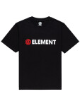 Element BLAZIN FLINT BLACK pánské tričko krátkým rukávem