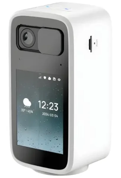 IMMAX NEO LITE SMART Security BLOCK / Vnitřní kamera / PAN 355° / 4MP / Wi-Fi 2,4 a 5GHz / LCD / TUYA (07814L)