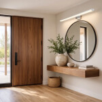 Nástěnné svítidlo LED 8W 40CM APP368-1W - chrom OSW-08434