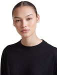ICEBREAKER Wmns Merino 150 Tech Lite LS Relaxed Tee, Black velikost: M