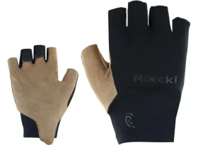 Roeckl Brixen cyklistické rukavice Black/Brown vel. 9,5