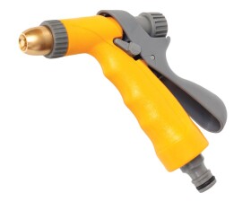 Pistole zavlažovací, tryska stavitelná, kovová, ROSA