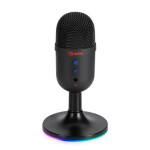 Marvo MIC-06 černá / Mikrofon / podsvícení / USB-A / 1.7m (MIC-06 BK)