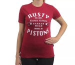 Dámské tričko Rusty Pistons Rptsw75 Ty Ty Vínová