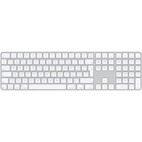 Apple Magic Keyboard s Touch ID a numerickou částí CZ bílo-stříbrná / USB-C / CZ layout (MXK73CZ/A)