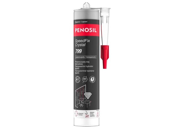 Lepidlo elastické multiaplikační PENOSIL 799 transparentní 280ml