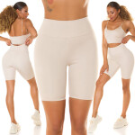 Sexy motorkářské šortky Koucla Musthave Highwaist Bikershorts Einheitsgroesse