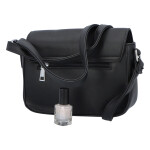 Módní nadčasová dámská crossbody kabelka Sylvia, černá